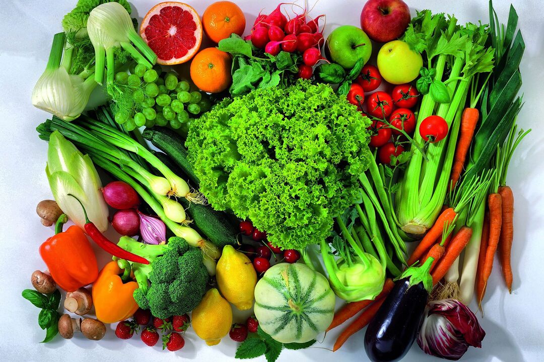 légumes et fruits pour booster