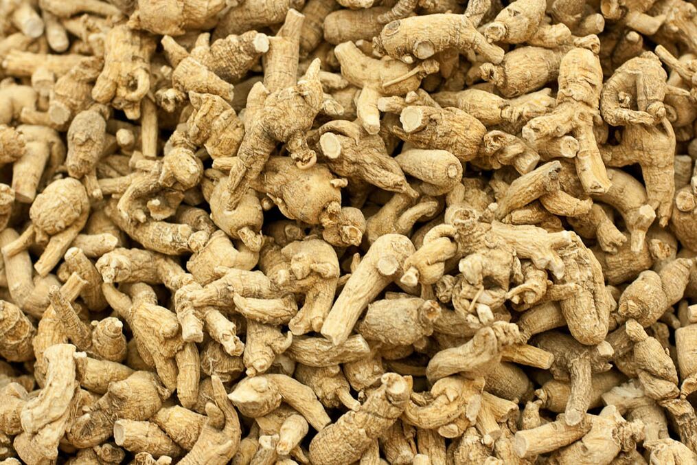 racine de ginseng pour augmenter la puissance